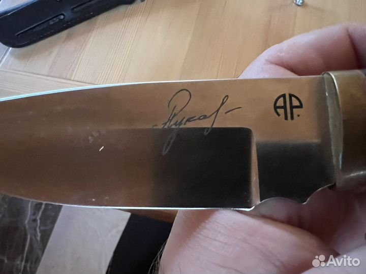 Нож охотничий ручной работы