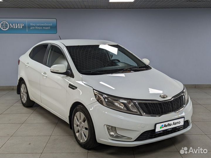 Kia Rio 1.6 МТ, 2013, 234 200 км