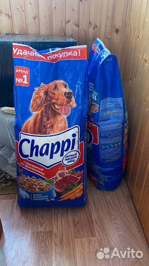 Сухой корм для собак чаппи chappi 15 кг