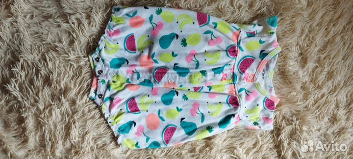 Песочники Картерс для девочки 2-3 месяца