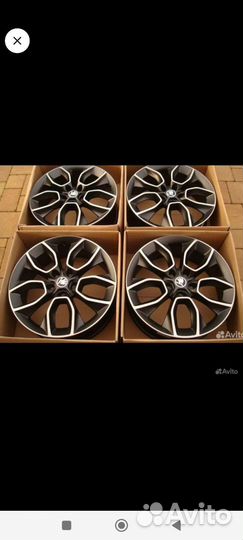 Оригинальные диски Skoda Crater R19