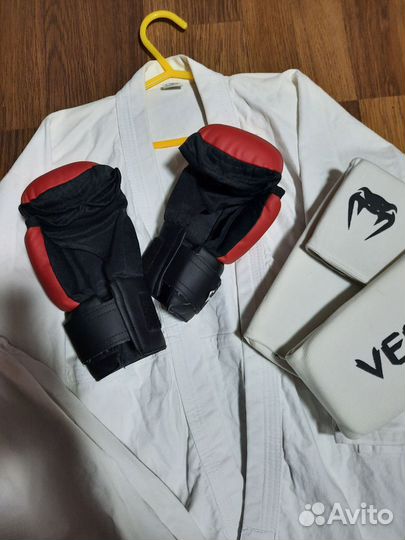 Форма для занятий ушу и дзюдо, кимоно