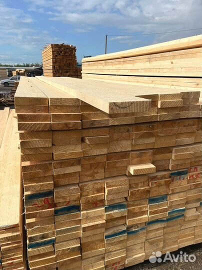 Доска обрезная 25х100х6000мм от производителя