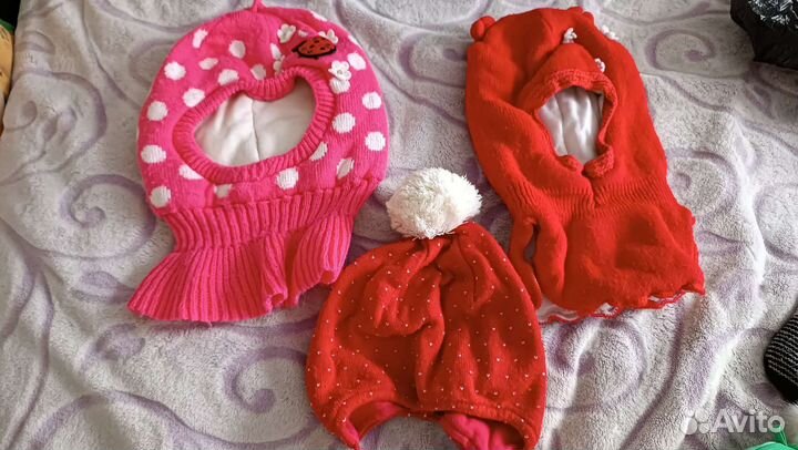 Детские шапки пакетом