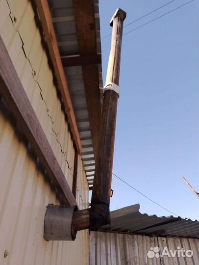 Печь буржуйка для гаража