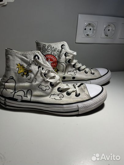Кеды converse X peanuts chuck taylor