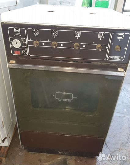 Газовая печка с духовкой