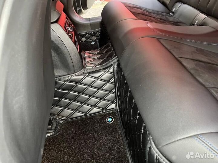3D коврик из экокожи BMW 3 G20 2019