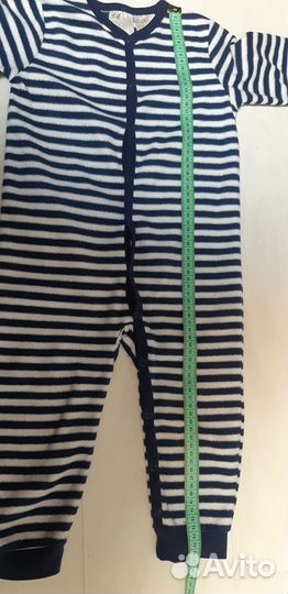 Флисовый комбинезон- поддева H&M 92
