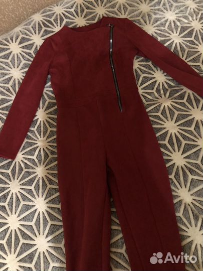 Комбинезон бархатный