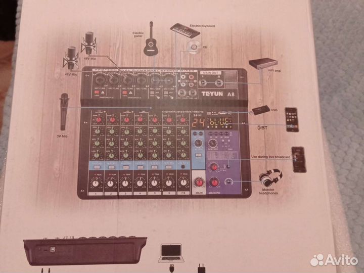 Активный микшерный пульт