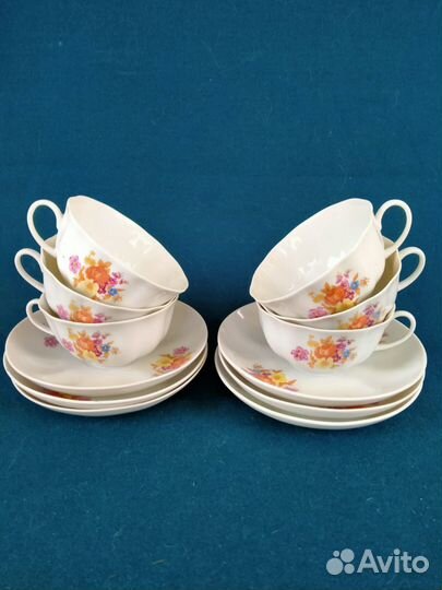 Чайные пары Дулёво СССР