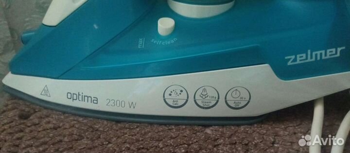 Утюг zelmer optima 2300w