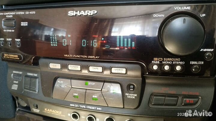 Музыкальный центр sharp cd