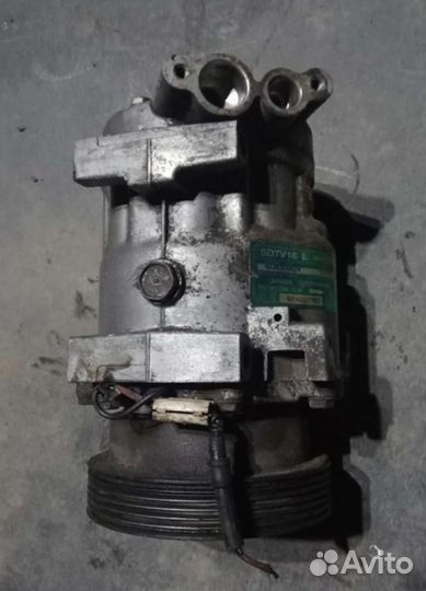 Renault logan 1 компрессор кондиционера 1.6