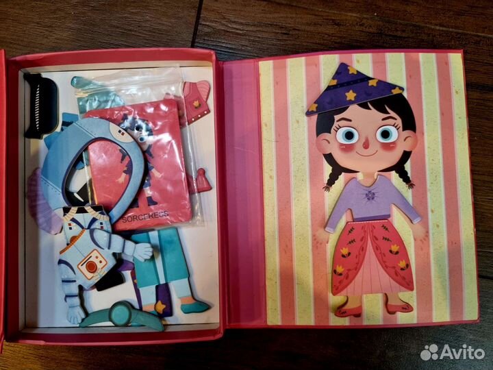 Магнитная игра-пазл 