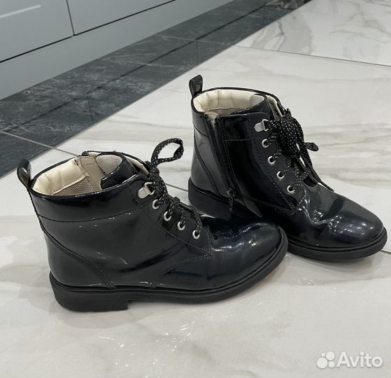 Ботинки на девочку Clarks 33