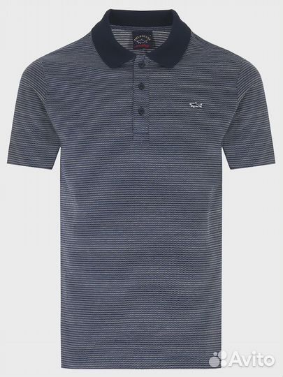 Поло хлопковое Paul & Shark