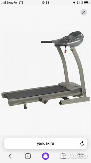 Беговая дорожка torneo nota t 307