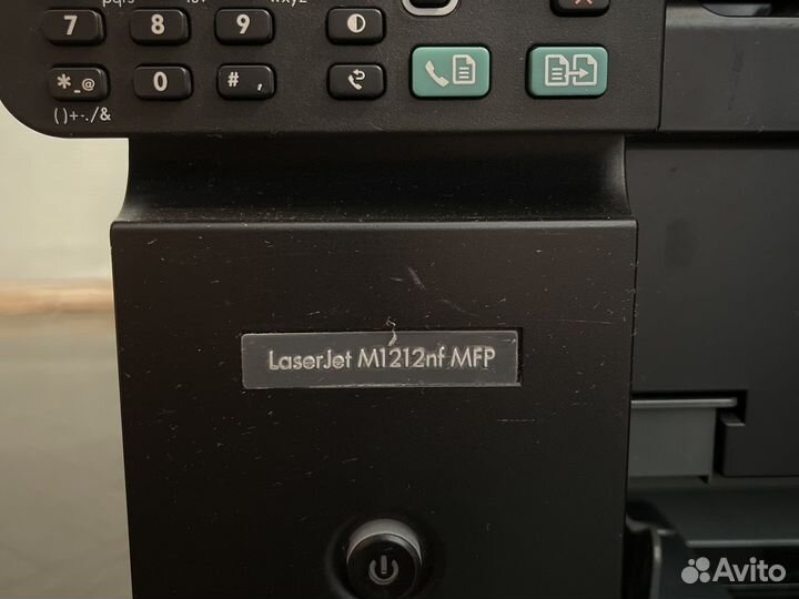 Принтер лазерный hp LaserJet M1212nf MFP