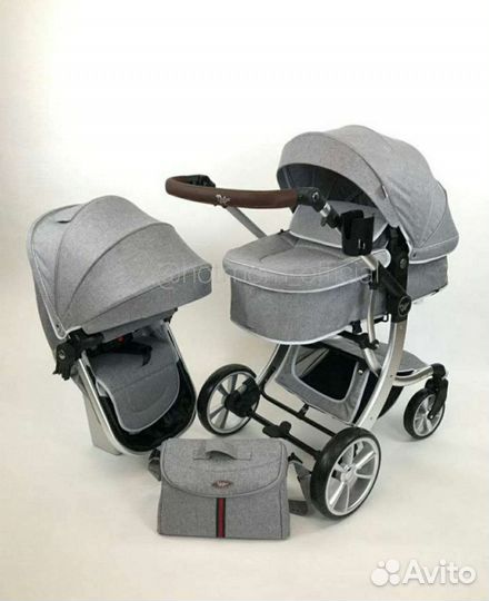 Коляска новая Luxmom Darex. 2в1, 3в1