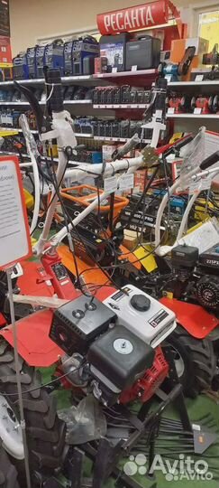 Мотоблок бензиновый Brait вr-135 GED с вом+диффер