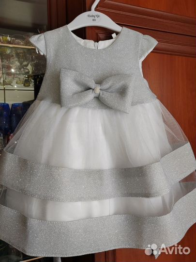 Платье для девочки 92
