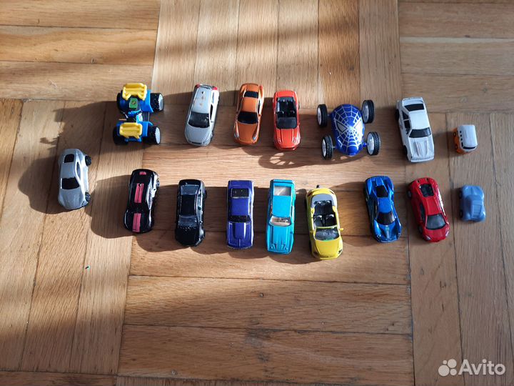 Детские машинки, маленькие, 16 штук