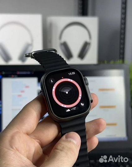 Часы Hk10 Ultra 3 black edition