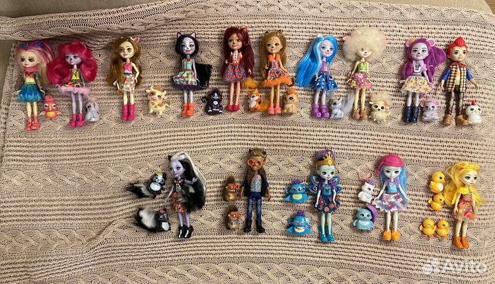 Куклы энчантималс цена за всех