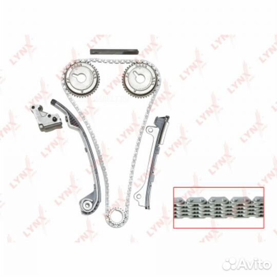 Lynxauto TK-0052 Комплект цепи грм