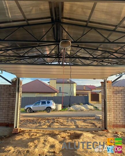 Гаражные ворота alutech