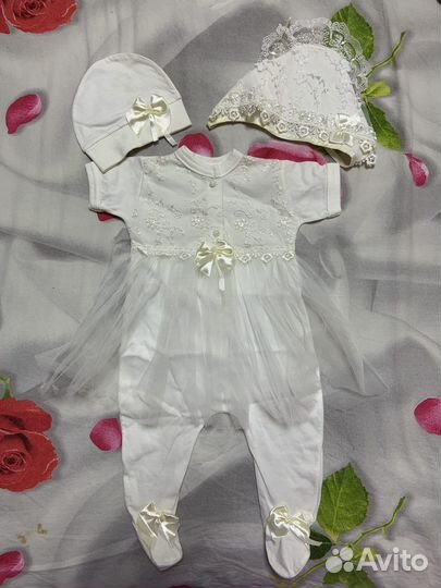 Комплект на выписку для девочки