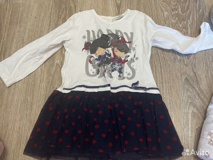 Детские вещи пакетом для девочек 86 92