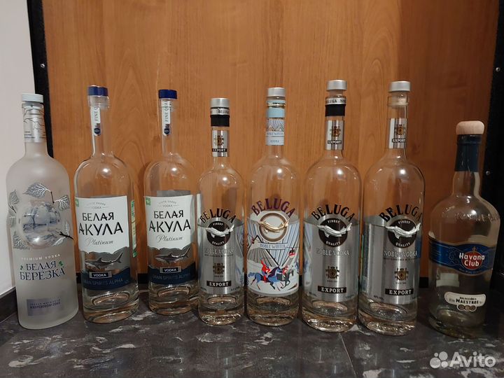 Бутылки стеклянные, бутыль, Икеа,Белуга, чача,вино