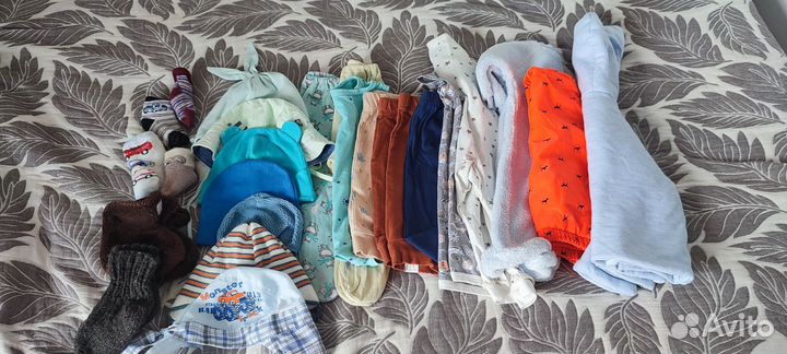 Одежда пакетом на мальчика 68 74