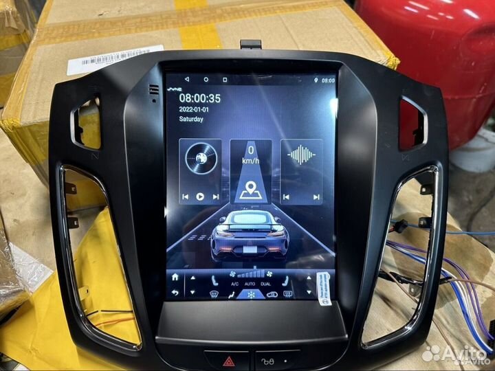 Андроид форд фокус 3. 2-32гб. стиле тесла