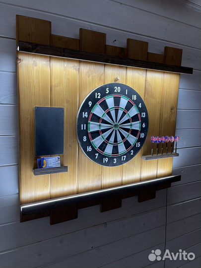 Дартс кабинет с мишенью