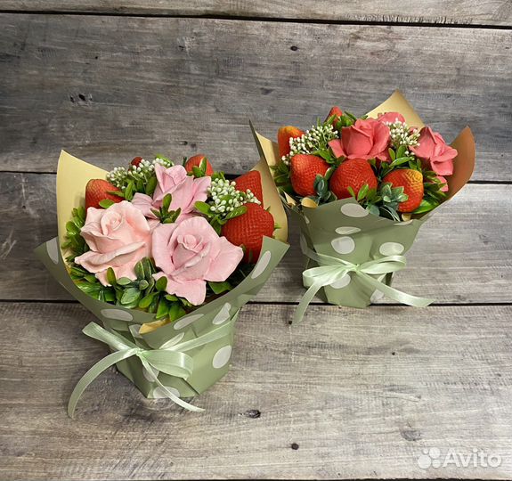 Букет из мыла. Мыло ручной работы