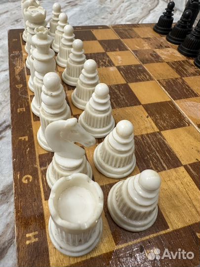 Шахматы карболитовые СССР