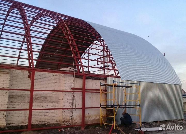 Каркас ангара (ангара под заказ)