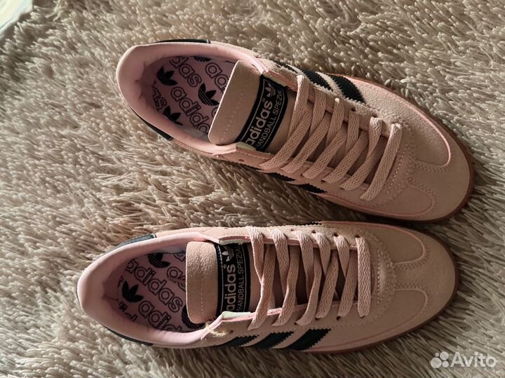 Adidas Spezial black pink розовые кеды