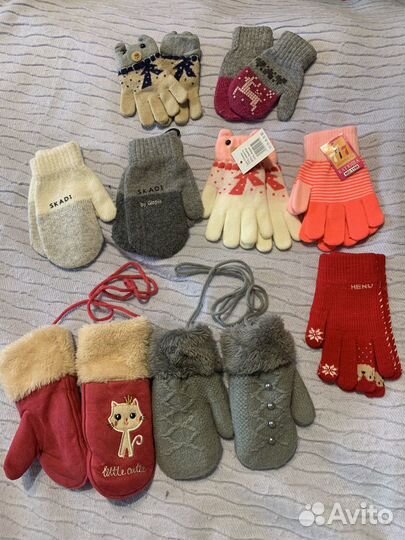 Варежки детские