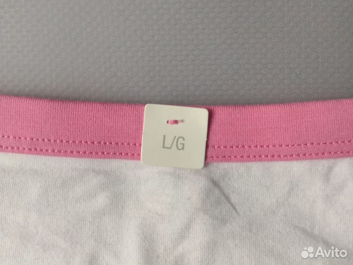 Новые L/46-48 женские трусы La Senza Хлопок белые