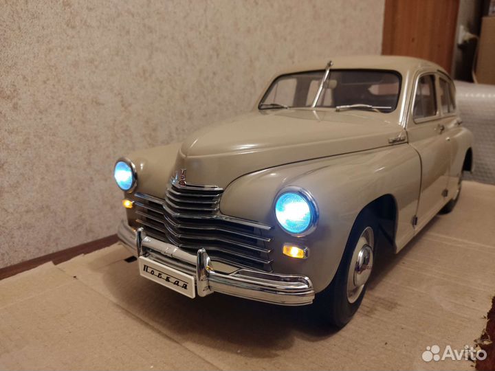 Модель Газ м20 в масштабе 1:8