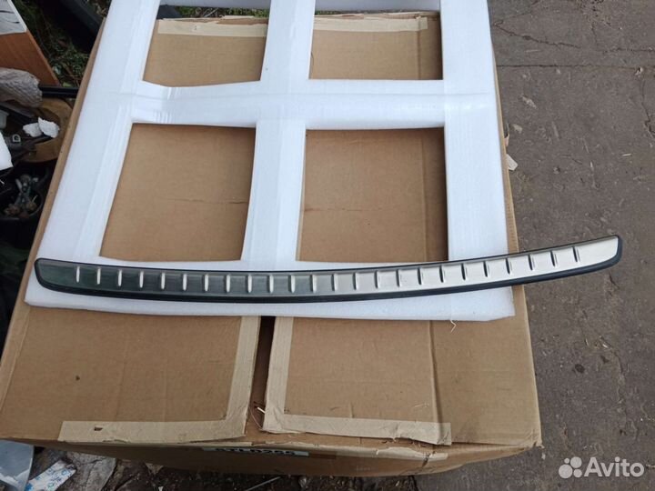 Накладка бампера задняя Hyundai Santa-fe 3