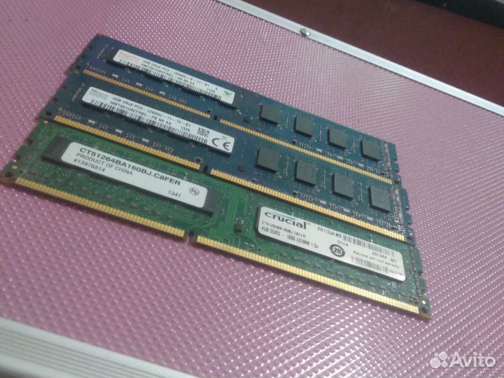 Оперативная память ddr3 4 gb