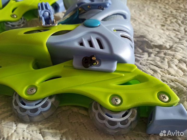 Роликовые коньки детские раздвижные