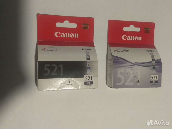 Картридж Canon 521 BK