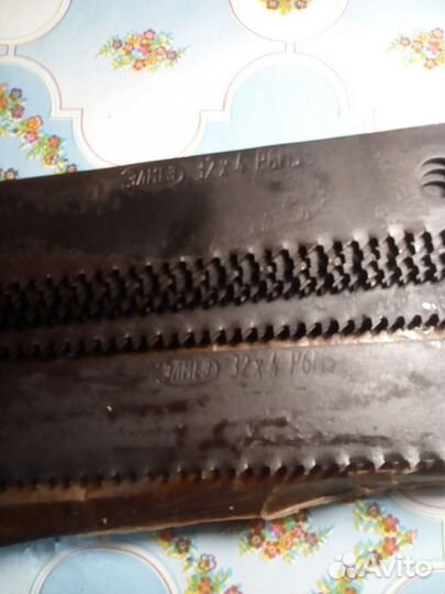 Полотна машинные для мех. пил 400х32х4 Р6М5